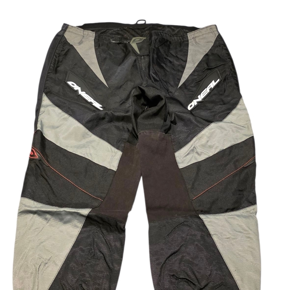Men's O'NEAL Black and Gray Riding Pants Big And Tall 52 - Picture 2 of 8